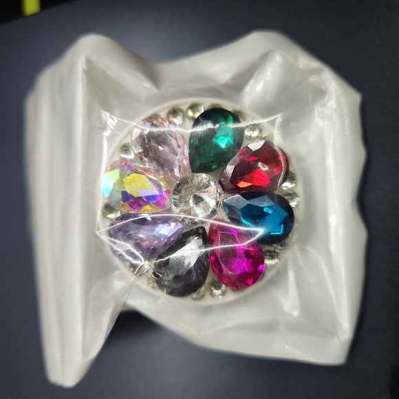 Peacock Bling Phone Accessory - Picture 2 of 3